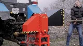 Подрібнювач гілок АМ-120ТР Мах video 0