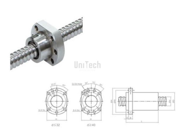 ШВП 12x10 Гайка правая SFA TBI MOTION