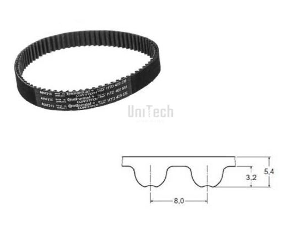 Ремень зубчатый HTD- 8M 1040 (z=130) Contitech CXP