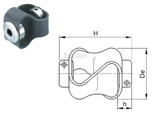 Муфта FLEX-P 10 0,94Nm H=27mm 8H7 8H7