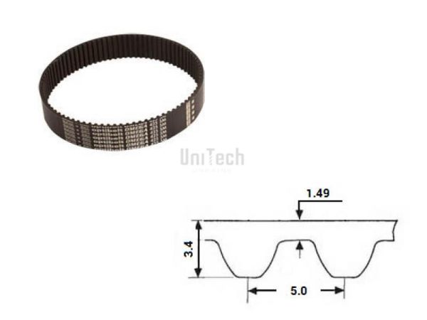 Ремень зубчатый STD- S5M  390 (z=78) Bando