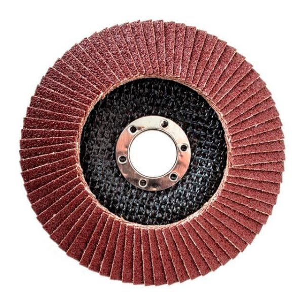 Диск шліфувальний пелюстковий 125 x 22мм зерно K80 INTERTOOL BT-0208