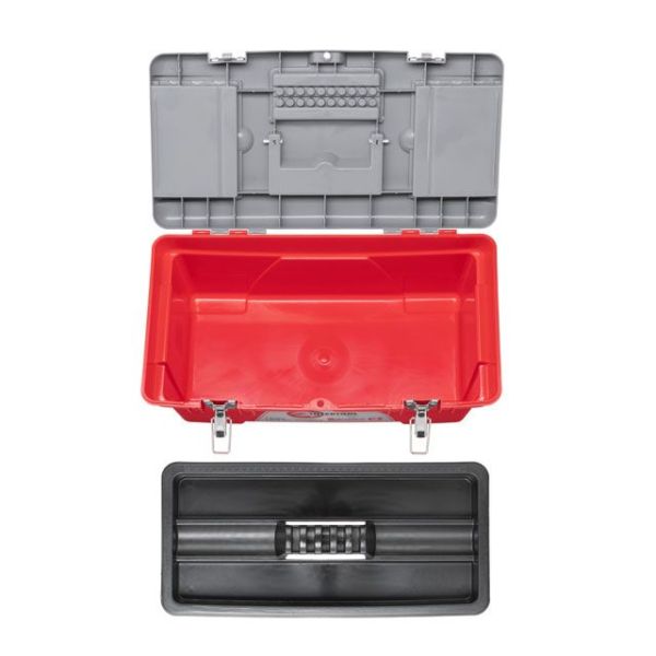 Ящик для інструменту з металевими замками, 16" 415*210*190 мм INTERTOOL BX-0516