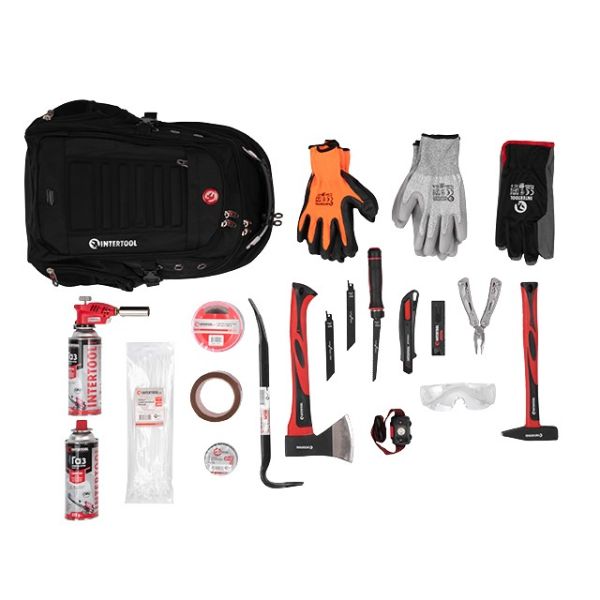 Набір для надзвичайних ситуацій "Стандарт" INTERTOOL BX-1007