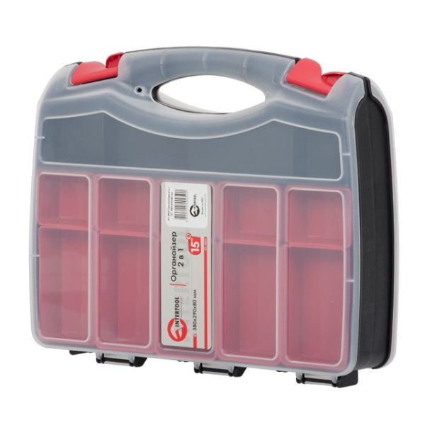 Органайзер 15" 2 в 1 380x290x80 мм INTERTOOL BX-4005