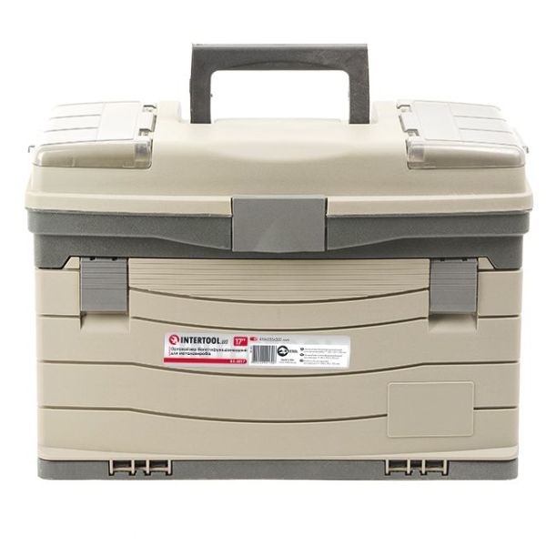 Органайзер багатофункціональний для металовиробів 17" 435x235x30 мм INTERTOOL BX-4017
