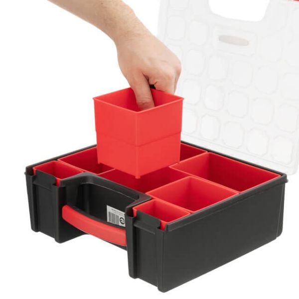 Органайзер 12", 7 лотків, 31.5х27х11 см INTERTOOL BX-4032