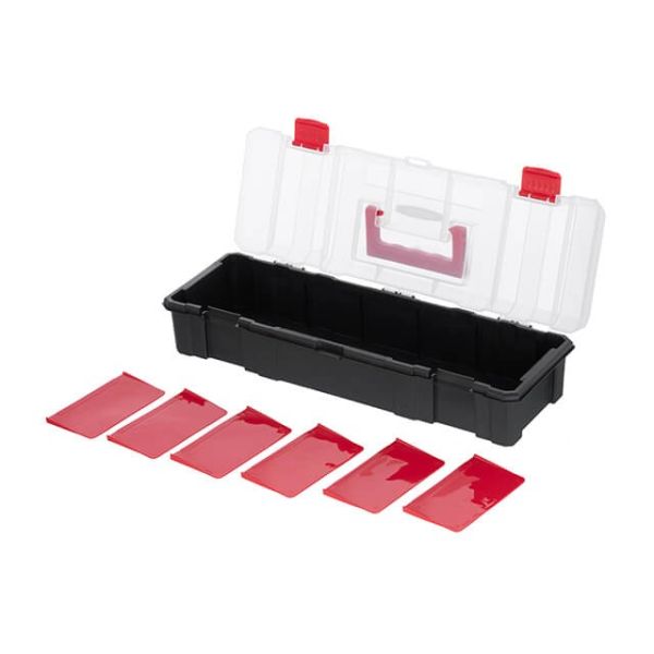 Органайзер 18", 7 комірок, 6 знімних перегородок, 460*165*91 мм INTERTOOL BX-4042