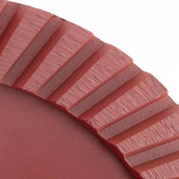 Фреза шліфувальна торцева алмазна Turbo 150 x 22.2мм INTERTOOL CT-6250