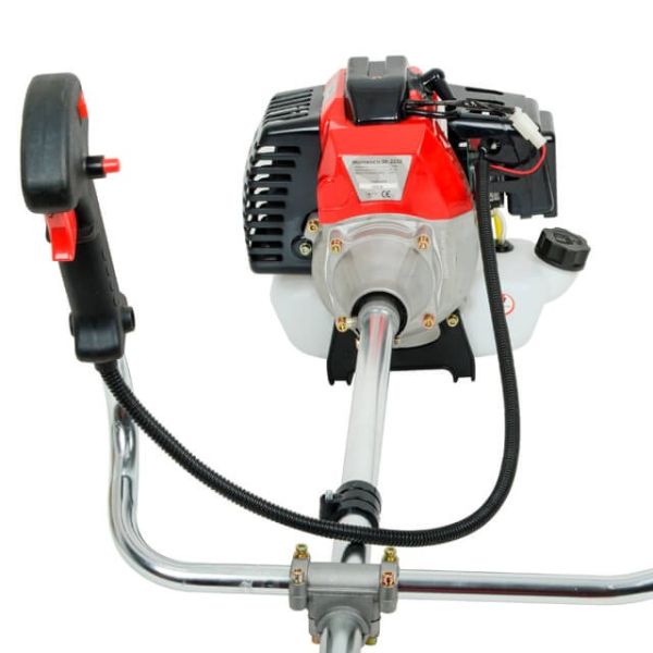 Мотокоса 1,5 кВт, 43 см³, котушка, 3-лопатевий ніж, двоплечовий пасок INTERTOOL DT-2232