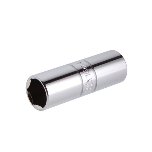 Ключ свічковий 1/2" 16 мм x 65 мм Cr-V INTERTOOL ET-0006