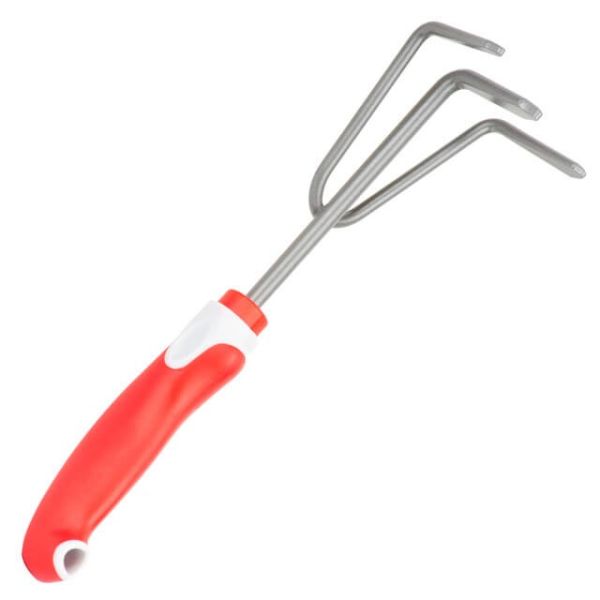 Культиватор садовий 240 мм * 86 мм з комбінованою рукояткою INTERTOOL FT-0034