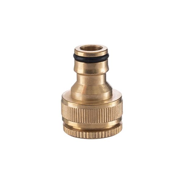 Адаптер латунний на конектор 1/2" із внутрішньою різьбою 1/2" та 3/4" STORM INTERTOOL GE-1210