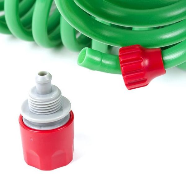 Шланг спіральний 30 м з конекторами INTERTOOL GE-4003