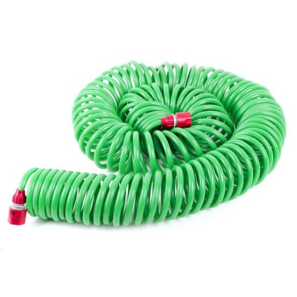 Шланг спіральний 30 м з конекторами INTERTOOL GE-4003