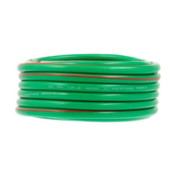 Шланг для води чотирьохшаровий 1/2", 20м, армований, PVC INTERTOOL GE-4103