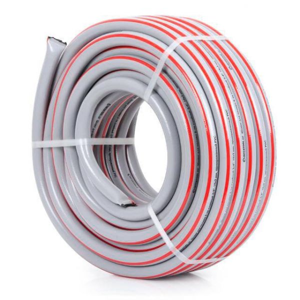Шланг садовий для поливу 5-ти шаровий 3/4", 30 м, армований PVC INTERTOOL GE-4143