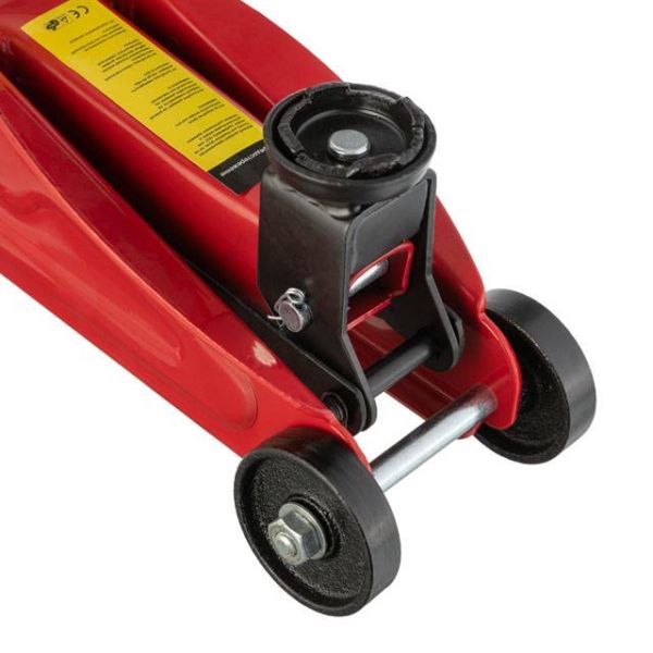 Домкрат гідравлічний підкатний 2 т, висота підйому 135-345 мм INTERTOOL GT0102