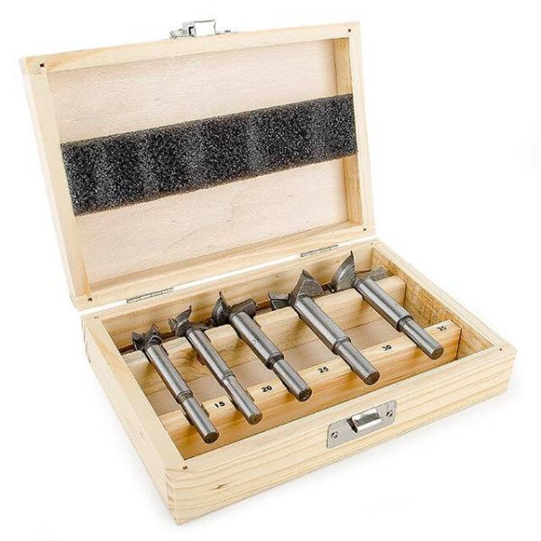Набір фрез Форстнера, 5 шт INTERTOOL HT-0074