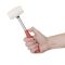 Киянка гумова 40 мм 225 г.,бiла гума,металева ручка INTERTOOL HT-0234