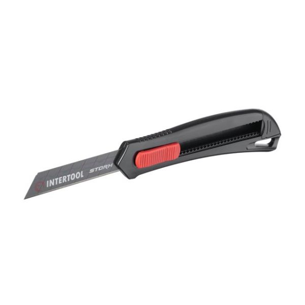 Ніж сегментний 18мм, Storm INTERTOOL HT-0514