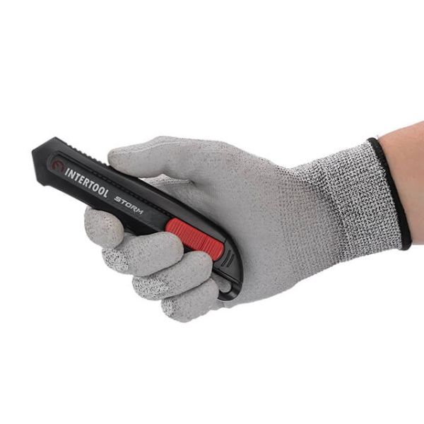 Ніж сегментний 18мм, Storm INTERTOOL HT-0514