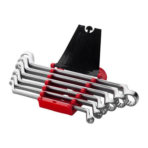 Набір ключів накидних, 6шт. 6-17мм. CrV. INTERTOOL HT-1101