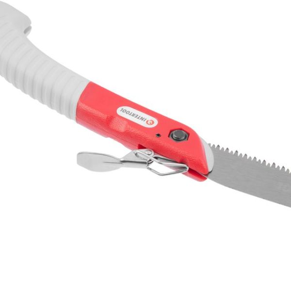 Ножівка садова, складана 180мм, 7 зуб/дюйм, потрійне заточування INTERTOOL HT-3142