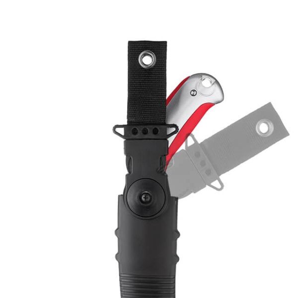 Ножівка садова вигнута 330 мм, з металевою ручкою, пластиковий чохол INTERTOOL HT-3146