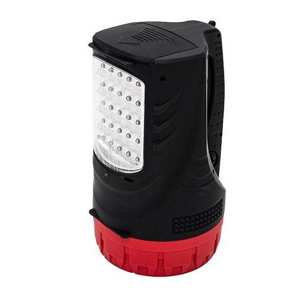 Ліхтар акумуляторний 1 LED 5 W + 25 LED INTERTOOL LB-0102