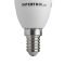 Лампа світлодіодна LED C37, E14, 5 Вт, 150-300 В, 4000 K, 30000 г, гарантія 3 роки INTERTOOL LL-0152