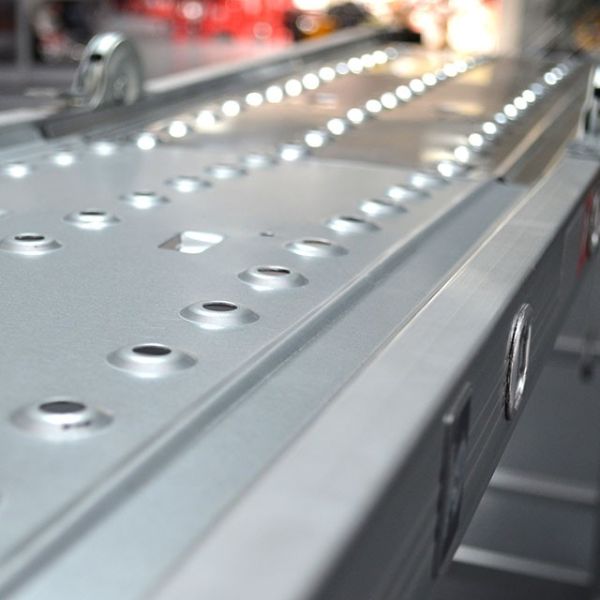 Драбина алюмінієва трансформер 4x4 сходи, 4.7м INTERTOOL LT-0029