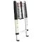 Драбина з алюмінію, телескопічна 12 сход., 3,78м INTERTOOL LT-3038