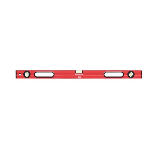 Рівень 80см, 3 вічка INTERTOOL MT-1108