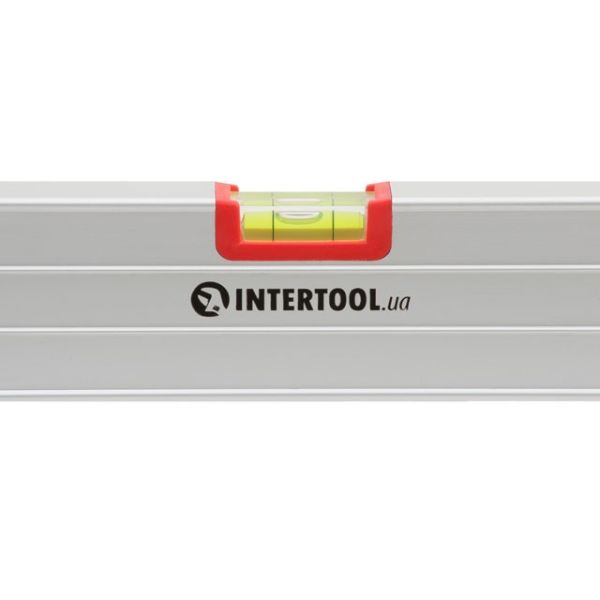 Рівень будівельний 1500мм 3 вічка, перетин 23 * 58 мм INTERTOOL MT-1146
