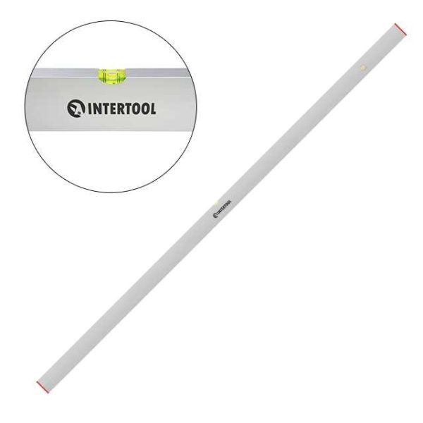 Правило-рівень 300 см, 2 капсули, вертикальний і горизонтальний INTERTOOL MT-2031
