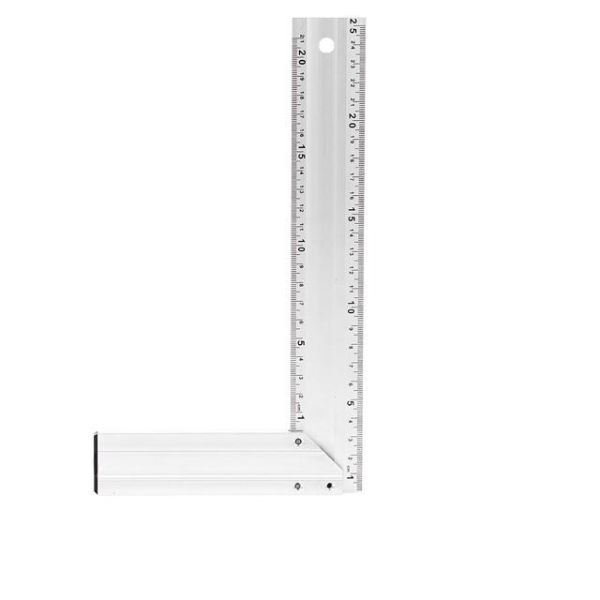 Косинець будівельний алюмінієвий 250мм INTERTOOL MT-2061