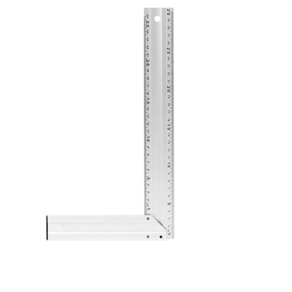 Косинець будівельний алюмінієвий 300мм INTERTOOL MT-2062