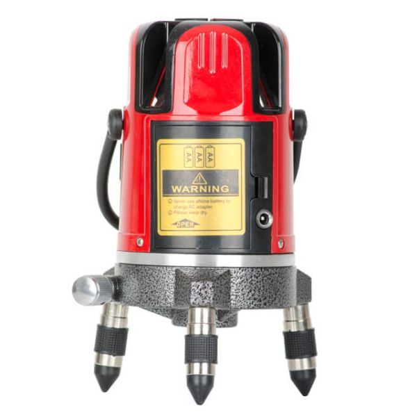 Рівень лазерний Профі. 5 лазерних головок, звукова індикація INTERTOOL MT-3011