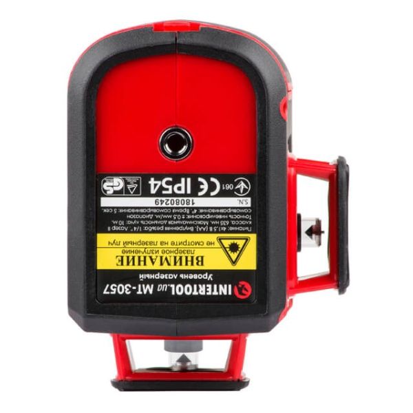 Рівень лазерний 360 град, 3 лазерні головки INTERTOOL MT-3057