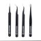 Набір пінцетів антистатичних 4 од. INTERTOOL NT-6001