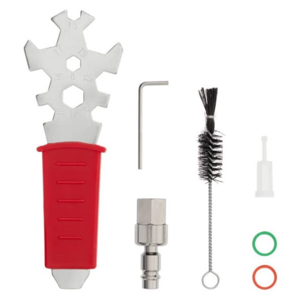 Фарбопульт пневматичний LVMP професійний, форсунка 1.4мм, верхній пластиковий бачок 600 мл., 2бар INTERTOOL PT-0115