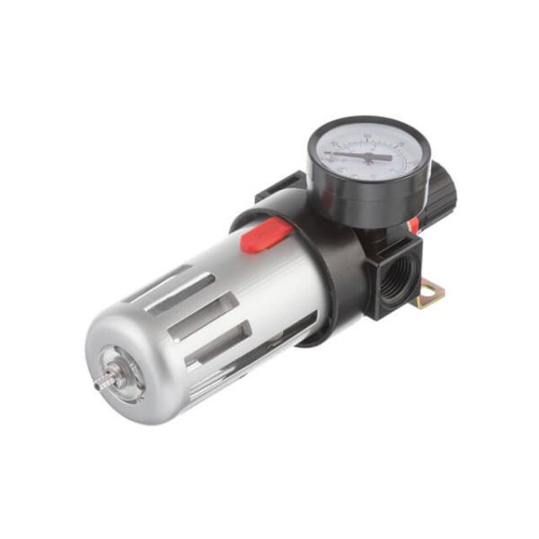 Фільтр для очищення повітря + редуктор у металі 1/2" INTERTOOL PT-1410