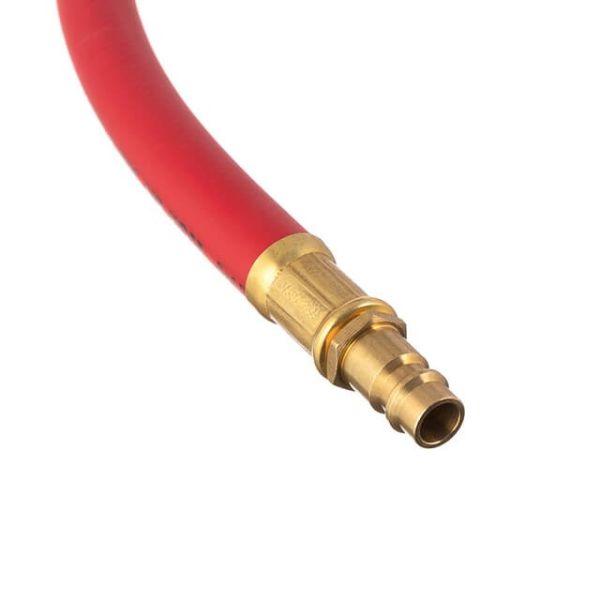 Шланг гібридний, професійний, 20 атм, 8*15мм, 10м з латунними швидкороз'ємними з'єднаннями, STORM INTERTOOL PT-1771