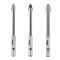 Набір свердел по склу та кераміці 5 + 6 + 8 мм HEX 1/4'' (6.35 mm) INTERTOOL SD-0293