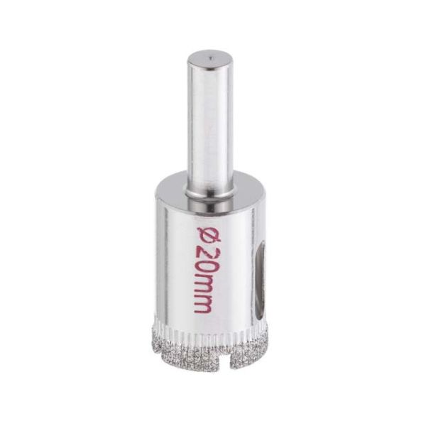 Коронка трубчаста по склу та кераміці 20 мм INTERTOOL SD-0353