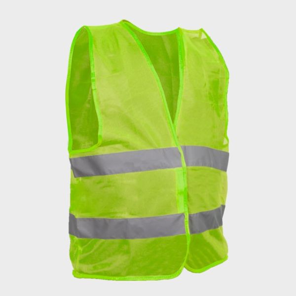 Жилет сигнальний зелений XL (60 * 70см) INTERTOOL SP-2023
