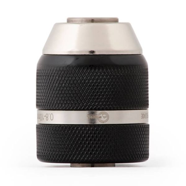 Патрон для дриля швидкозатискний 3/8" * 24, 1.0-10.0мм, суцільнометалевий INTERTOOL ST-3831