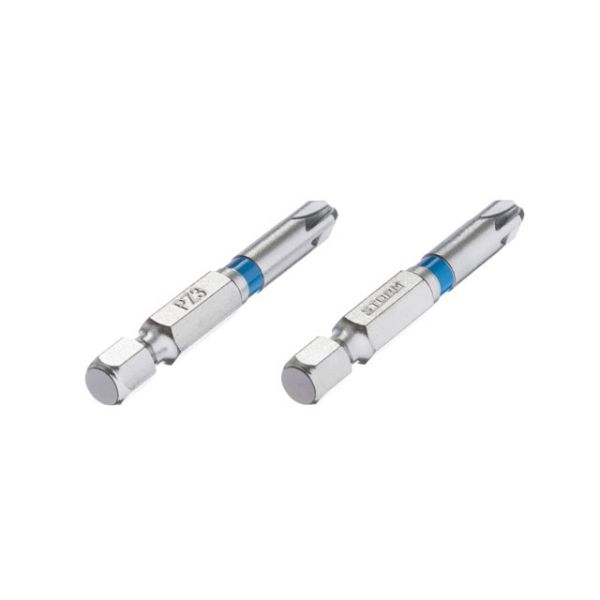 Комплект вируткових насадок PZ3 1/4" * 50мм, S2, уп. 2 од., STORM INTERTOOL VT-0216
