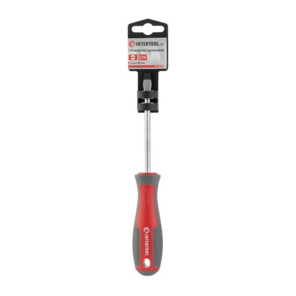 Викрутка SL6.0 * 100 мм, CR-V INTERTOOL VT-3310